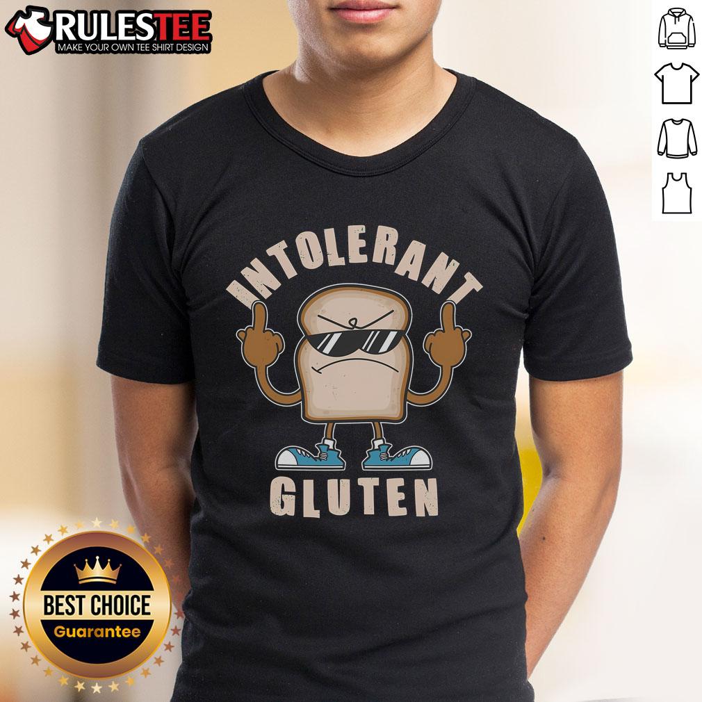 Awesome Funny Intolerant Gluten T Shirt Awesome Funny Intolerant Gluten T-Shirt featuring a humorous design for gluten-sensitive individuals.
