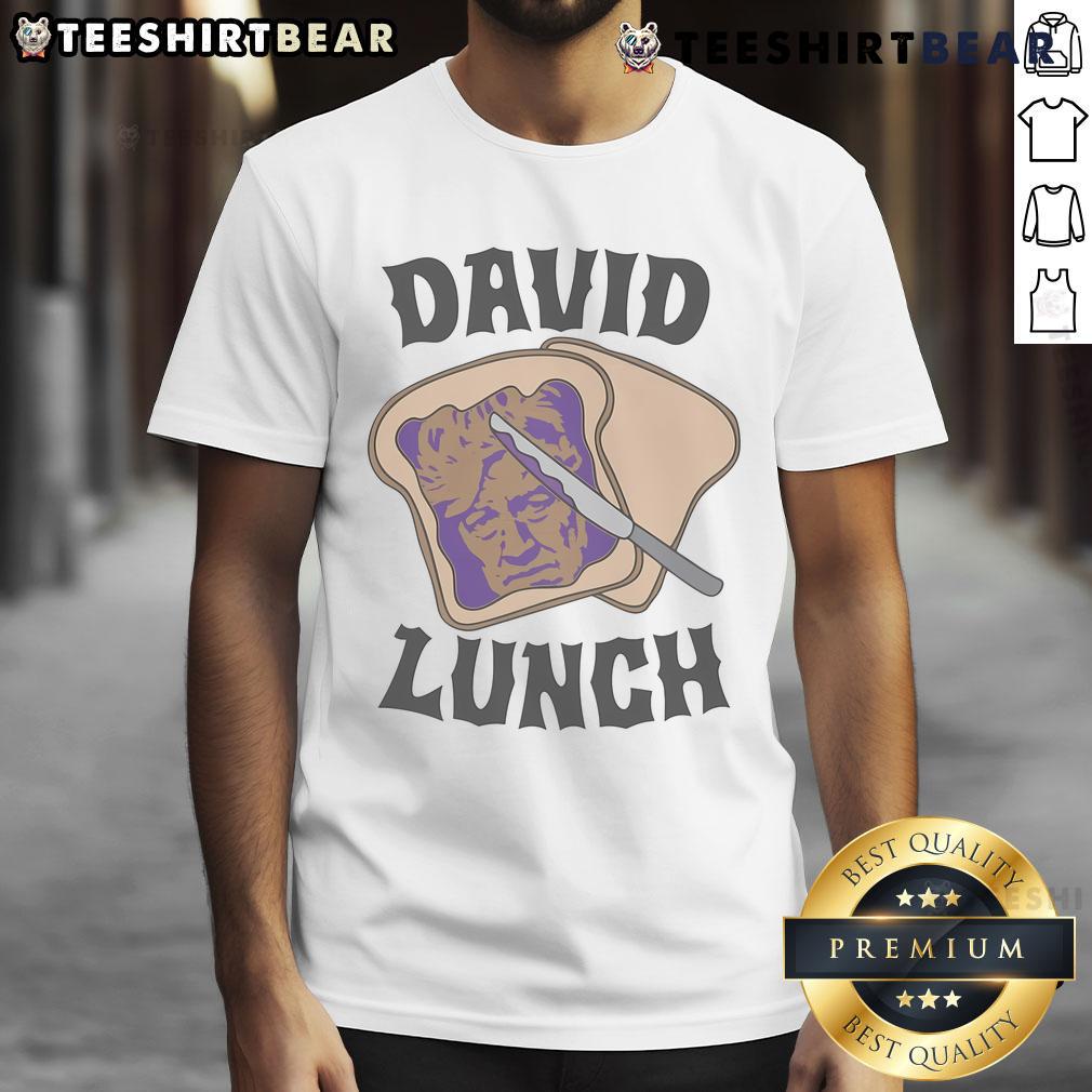 Funny David Lunch Sandwich T Shirt Funny David Lunch Sandwich T-Shirt featuring a humorous sandwich graphic, perfect for food lovers and casual wear.