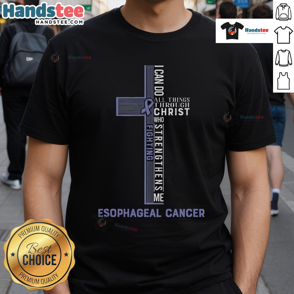 Good Esophageal Cancer Fight Cancer Ribbon T Shirt Good Esophageal Cancer Fight ribbon T-shirt design promoting awareness and support for esophageal cancer fighters.