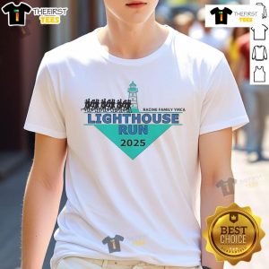 Good Lighthouse Run 2025 Racine Family YMCA T-Shirt