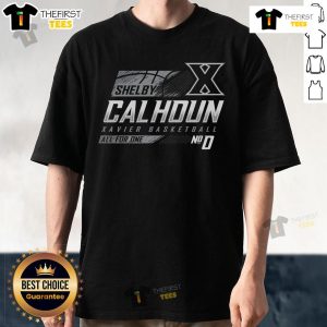 Official Shelby Calhoun All For One T-Shirt featuring bold design and vibrant colors, perfect for casual wear.