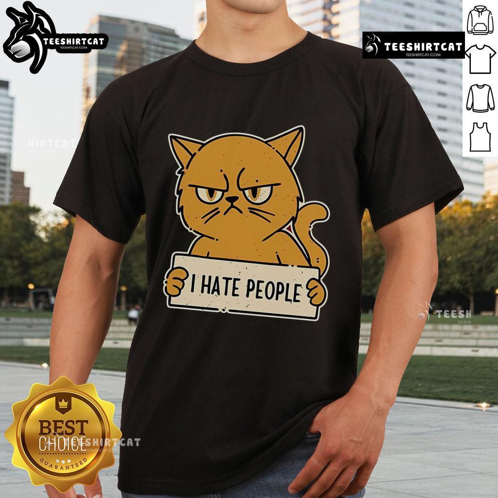 Nice Purrfect Mood For Antisocial Days T Shirt Alt Text: Nice Purrfect Mood For Antisocial Days T-Shirt with a cute cat graphic, perfect for introverts and cozy days.