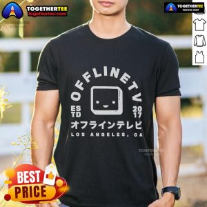 Alt Text: Top Offline TV Los Angeles CA Error Est 2017 T-Shirt design featuring bold graphics and stylish typography.