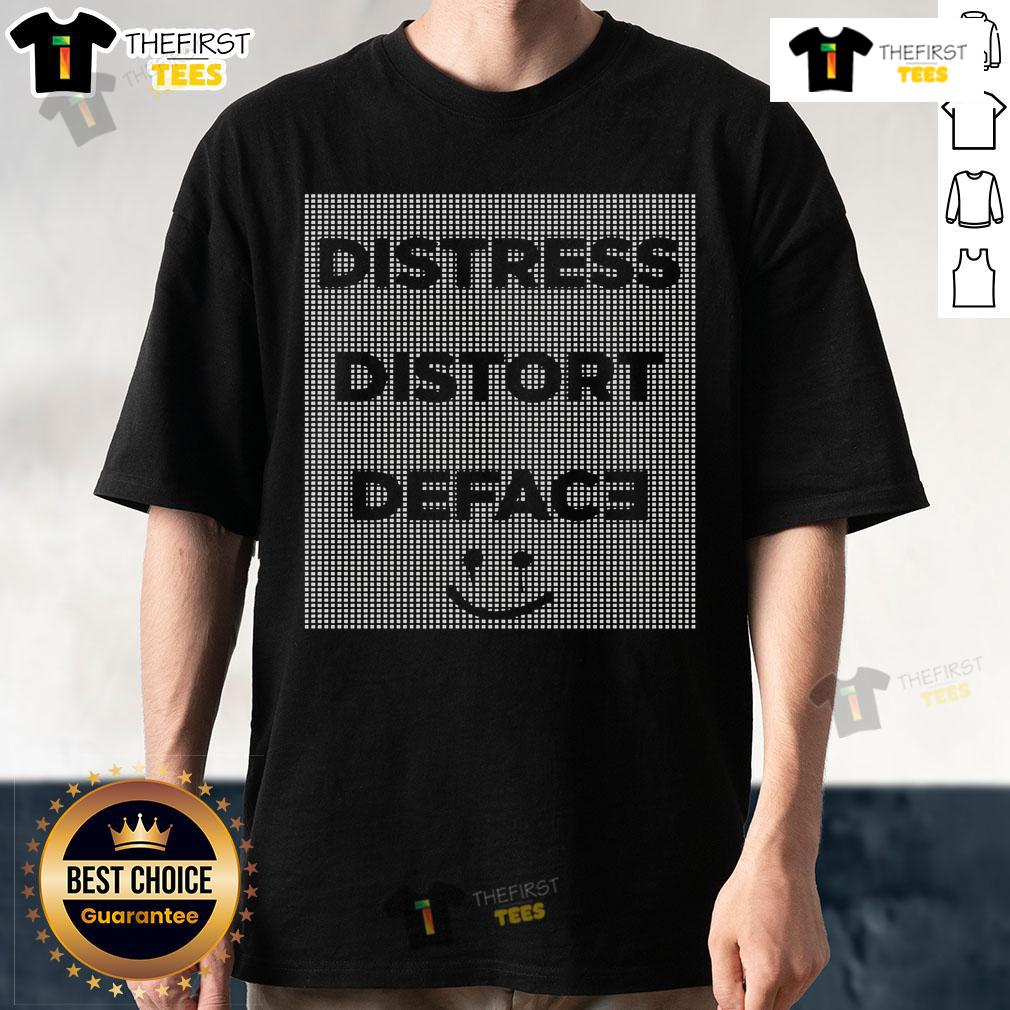 Official Distress Deface Distort Polka T Shirt Official Distress Deface Distort Polka T-Shirt featuring a unique distressed design and vibrant polka dots in a stylish fit.