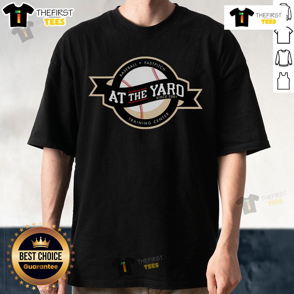 Top At The Yard Circle Baseball T Shirt Top At The Yard Circle Baseball T-Shirt featuring a stylish design perfect for baseball enthusiasts and casual wear.