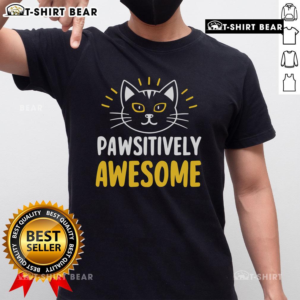 Top Cute Pawsitively Awesome T Shirt Top Cute Pawsitively Awesome T-Shirt featuring an adorable dog graphic and vibrant colors, perfect for pet lovers.