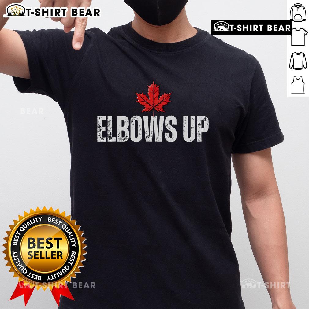 Top Elbows Up Canada True North Strong And Free Proud Canadian T Shirt Top Elbows Up Canada True North Strong And Free Proud Canadian T-Shirt featuring a bold design and vibrant colors.